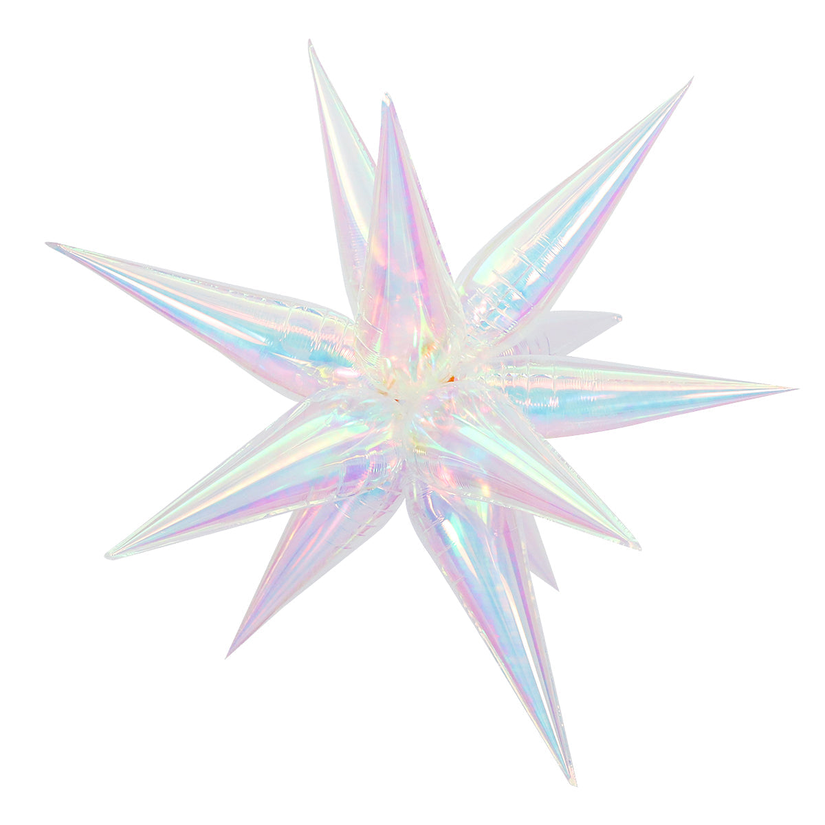 26” Iridescent Starburst (12 Piece Kit) Balloon