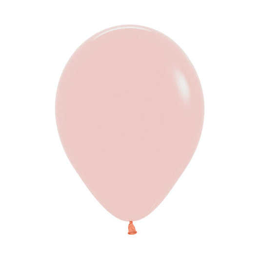 GLOBO LATEX REDONDO PASTEL MATE MELON