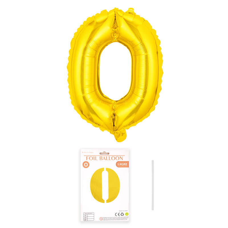 32″ Aluminum Foil Letter Balloon Gold