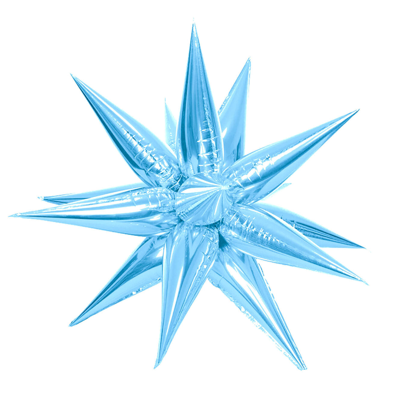 Exploding Star Foil Balloon Small Size