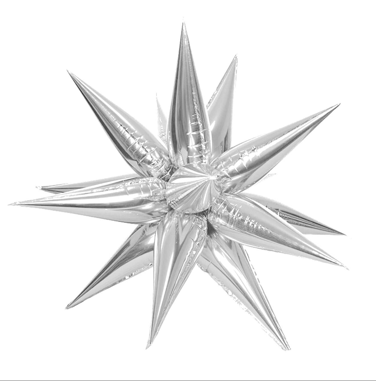 Exploding Star Foil Balloon Small Size
