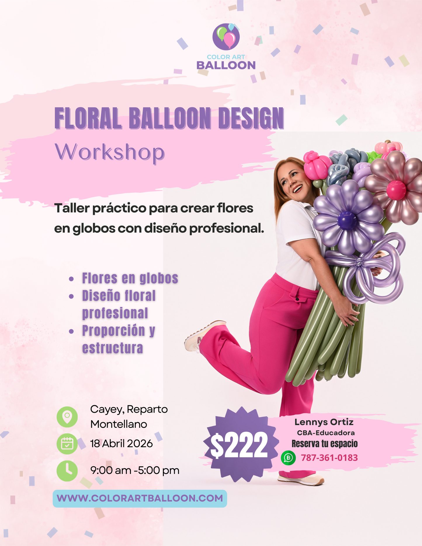 Separar Espacio Floral Balloon Design