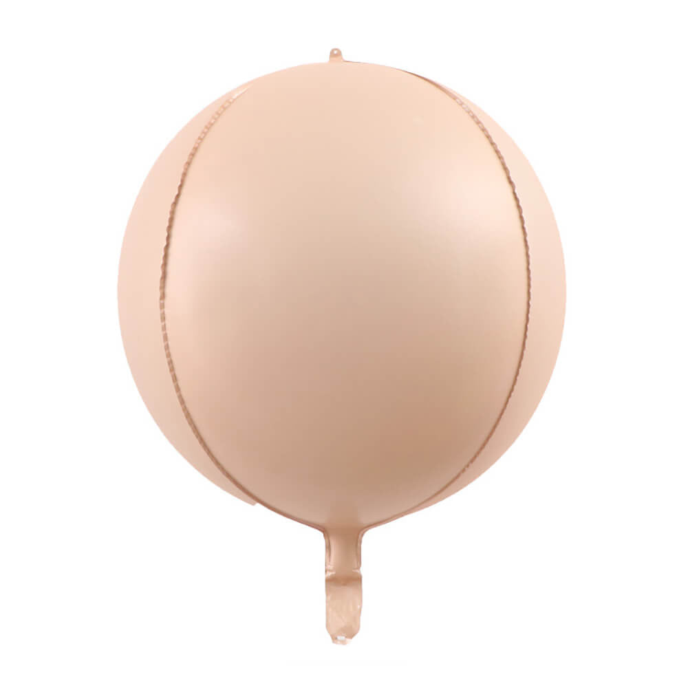 18”Creamy Caramel 4D Foil Balloon