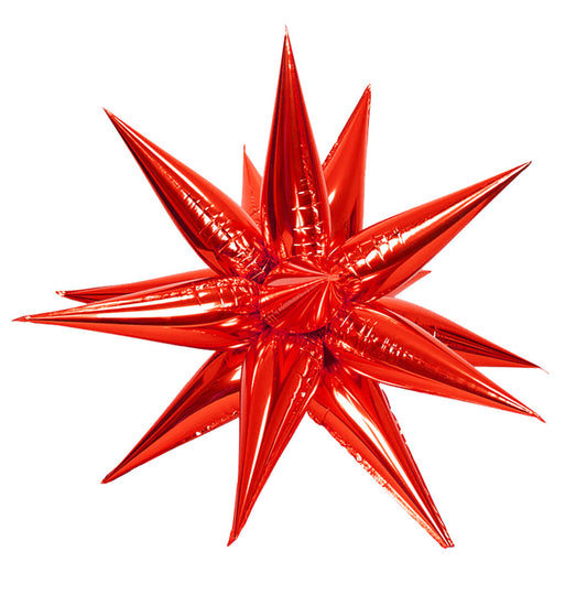Exploding Star Foil Balloon Small Size